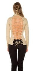 Amiatex Ženska bluza 109113, bež, S