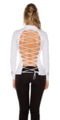 Amiatex Ženska bluza 109115, bela, S