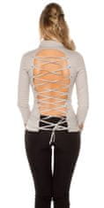 Amiatex Ženska bluza 109116, siva, S