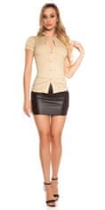 Amiatex Ženska bluza 109123, bež, S