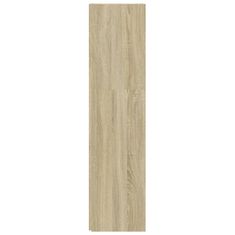 Vidaxl Kotna omarica sonoma hrast 33x33x132 cm iverna plošča