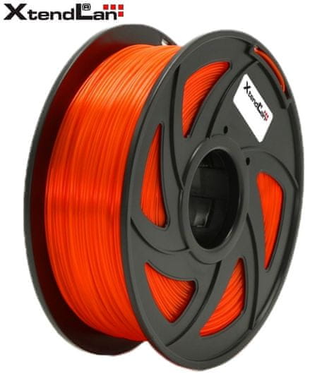 XtendLan PLA filament 1,75mm oranžna 1kg