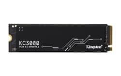 Kingston 4096 GB KC3000 PCIe 4.0 NVMe M.2 TLC SSD (branje/pisanje: 7000/7000 MB/s; 1M/1M IOPS)