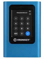 Kingston Kingstonov zunanji šifrirani SSD 1920 GB IronKey Vault Privacy 80 XTS-AES