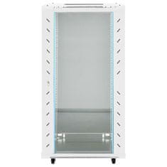 Vidaxl Omrežna omarica 22U 19 IP20 siva 60x60x120 cm