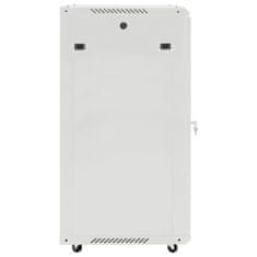 Vidaxl Omrežna omarica 22U 19 IP20 siva 60x60x120 cm