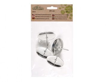 Špica za adventne svečnike gladka d4cm 4ks