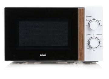 DOMO DO2720 mikrovalovna pečica, 20 l, 700 W, bela