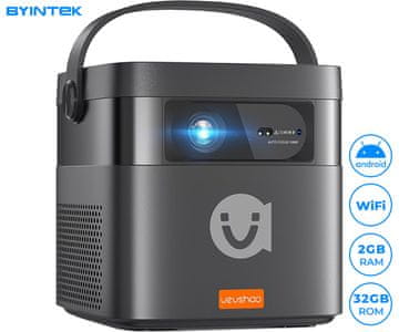 Byintek Vevshao V50 projektor, prenosni, WiFi, Android + daljinec