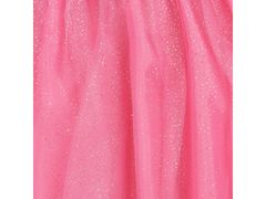 Disney DISNEY Minnie Mouse Roza obleka s tilom in kratkimi rokavi, dekliška obleka 4-5 lat 104-110 cm