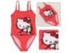 HELLO KITTY Hello Kitty Dekliške kopalke, rdeče kopalke, enodelne s pikami 6-7 lat 116-122 cm