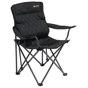 Outwell Kielder stol, črn