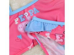 sarcia.eu Pujsa Pepa Dvodelne roza kopalke, dekliški kopalni kostum 2-3 lata 92-98 cm
