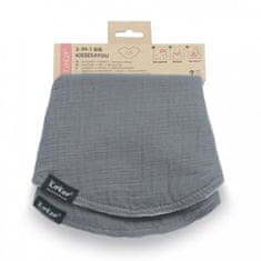 KipKep Podbradnik 3v1 Grey 2pcs