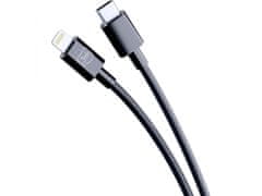3MK 3mk Hyper Cable Black Kabel USB-C na Lightning 20W 5A 1,2m 