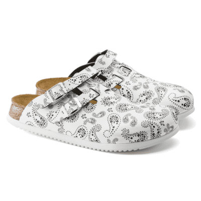 Birkenstock Natikači Kay Birko-Flor Flower Field, bela