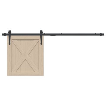 Vidaxl vidaXL Sistem za pritrditev omaric z drsnimi vrati, 122 cm