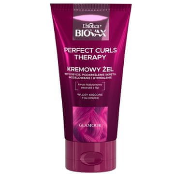shumee Glamour Perfect Curls Therapy vlažilni gel za oblikovanje valov in kodrov 150 ml