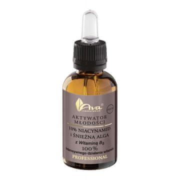 shumee Youth Activator PLUS serum 10% niacinamid in snežne alge 30 ml