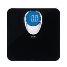 Eva Elektronska osebna tehtnica 100g-180kg / črna / pvc, steklo