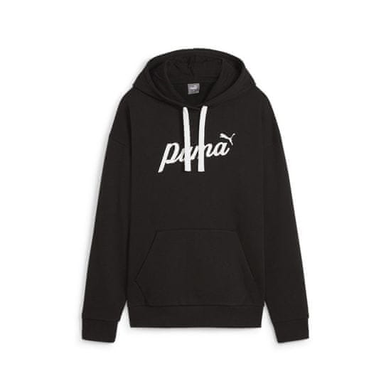 Puma Športni pulover črna Ess+ Script