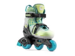 Otroški rolerji Cariboo Step One, modro-zelena-S B-002-MZ-S