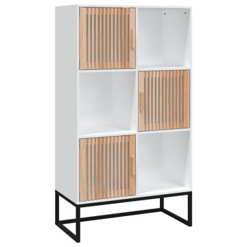 Vidaxl Visoka omara 70x35x125 cm inženirski les