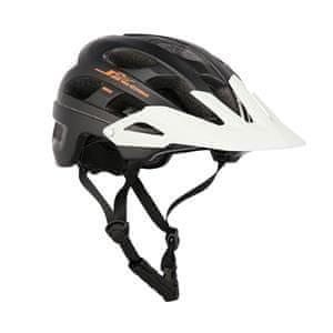 shumee MTW208 ČRNO-BELA VEL. L (55-61CM) ČELADA NILS EXTREME