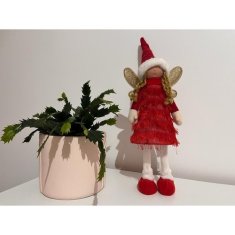UNBRANDED Vila - rdeča božična figurica Ruhhy 22346 