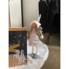 UNBRANDED Vila - siva božična figurica Ruhhy 22343 