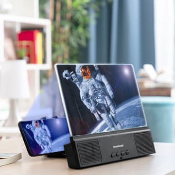 UNBRANDED Ojačevalnik zaslona mobilnega telefona z zvočnikom Mobimax InnovaGoods