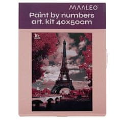 Maaleo Slikanje po številkah 40x50cm - stolp Maaleo 22784 