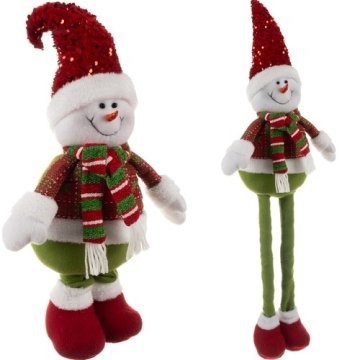 UNBRANDED Božični snežak - teleskopski 95cm Ruhhy 22331