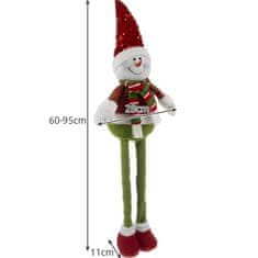 UNBRANDED Božični snežak - teleskopski 95cm Ruhhy 22331 