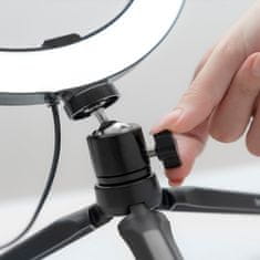 UNBRANDED Obročna lučka za selfije s stojalom in daljinskim upravljalnikom Youaro InnovaGoods 