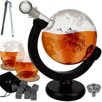 UNBRANDED Karafa - globus - set za viski Malatec 22553