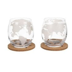UNBRANDED Karafa - globus - set za viski Malatec 22553 