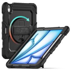 Tech-protect Solid 360 ovitek za iPad Air 11'' 6gen 2024, črna