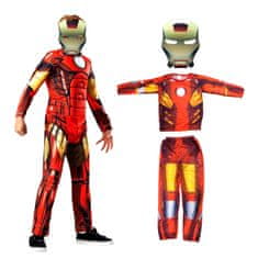 Aga4Kids Otroški kostum Iron Man M 110-120 cm