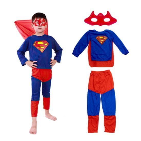 Aga4Kids Otroški kostum Superman M 110-120 cm