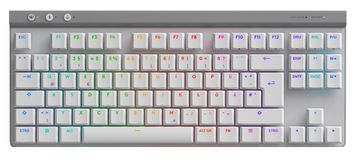 Logitech G515 LIGHTSPEED TKL tipkovnica, brezžična, bela (920-012539)