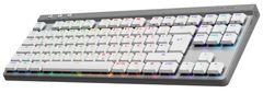 Logitech G515 LIGHTSPEED TKL tipkovnica, brezžična, bela (920-012539)
