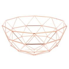shumee KOŠARA ZA SADJE 28cm ROSEGOLD BRUNBESTE BB-1710