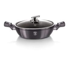 shumee LONEC Z NIZKIM PREVLAKOM GRANIT 4.9L 32cm BERLINGER HAUS METALIC LINE Carbon Pro BH-6899
