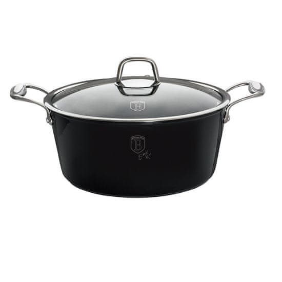 shumee GRANITNI LONEC 24CM / 4,5L BERLINGER HAUS ČRNA ROYAL BH-1677