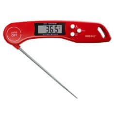 shumee ELEKTRONSKI TERMOMETER ZA ŽIVILA -50-300C LCD KINGHOFF KH-1670 Rdeč
