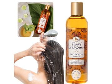 Tesori d´Oriente Tesori d'Oriente OLIO DOCCIA olje za prhanje - amla in sezamovo olje 250 ml
