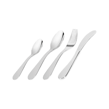 shumee Otroški set jedilnega pribora 4 delni, namizni pribor Teesa