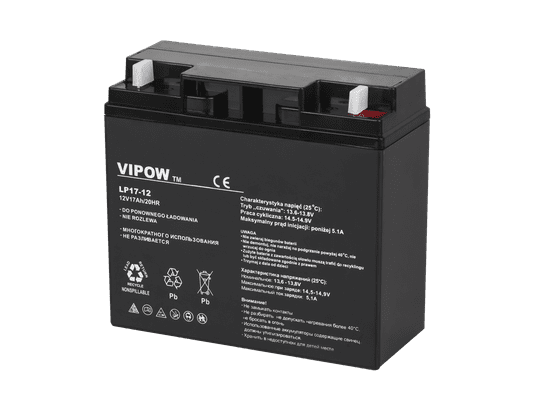 vipow VIPOW gelska baterija 12V 17,0Ah