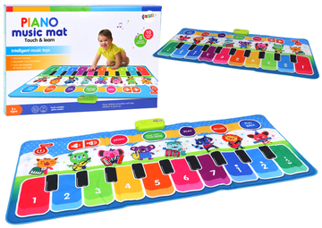 slomart LEAN TOYS Glasbena Podloga za Ples - Interaktivna Z Instrumenti